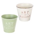 Zinc flower pot Ø15cm H13.5cm Various colors | Floristik24.co.uk