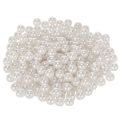 Floristik24 Decorative white beads, Ø8mm, 250 pieces