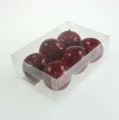 Floristik24 Artificial apples red, glossy 6cm 6pcs