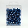 Floristik24 Deco beads Ø10mm blue 115p