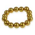 Floristik24 Deco beads Ø10mm gold 115p