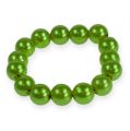 Floristik24 Deco beads Ø10mm green 115p