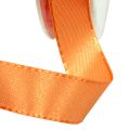 Floristik24 Gift and decoration ribbon 15mm x 50m orange