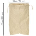 Jute bag 20×10cm H30cm Gift bag | Floristik24.co.uk
