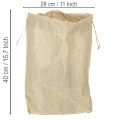 Jute bag 28×10cm H40cm | Floristik24.co.uk