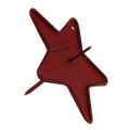 Floristik24 Candle holder with thorn Star Red 9cm