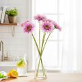 Artificial Gerbera Garden Flowers, Purple, 47cm, 6 Pieces | Floristik24.co.uk