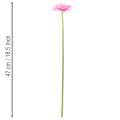 Artificial Gerbera Garden Flowers, Pink, 47cm, 6 Pieces | Floristik24.co.uk
