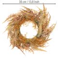 Artificial fern wreath for table and door 35cm | Floristik24.co.uk