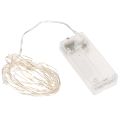 Floristik24 Battery-Operated Warm White LED String Lights for Indoor Use, 30 LEDs, 3m, Set of 6