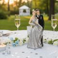 Silver wedding anniversary couple 10cm | Floristik24.co.uk