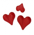 Floristik24 Sprinkle decoration hearts red 5-8mm 1000p