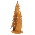 Floristik24 Christmas tree lantern, metal decoration in a rustic finish, Christmas H46cm W25.5cm
